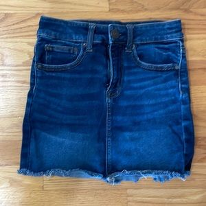 American eagle jean skirt - size 0